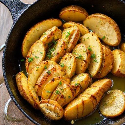 Gyors Fokhagymás-Vajás Hasselback Burgonya