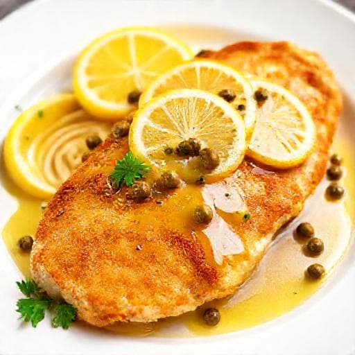 Csirke Piccata (Klasszikus)