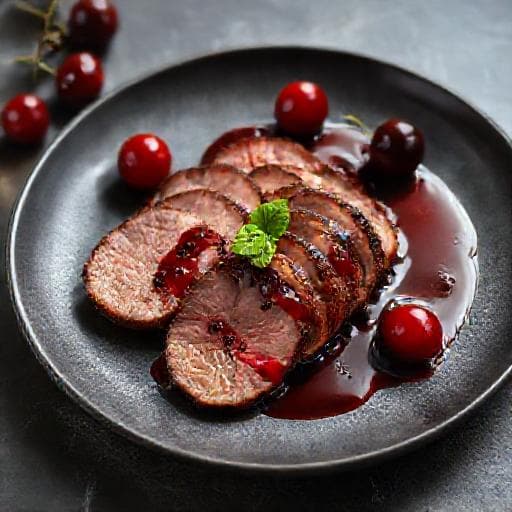 Gyors Kacsamell Meggymártással