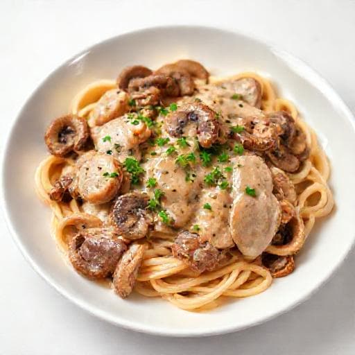Gyorsított Marhahús Stroganoff
