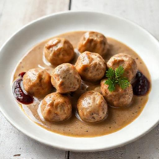 Klasszikus Svéd Húsgolyó