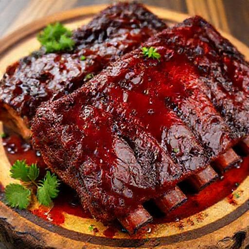Klasszikus BBQ Sertésoldalas