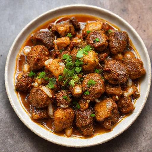 झटपट मटन सुक्का