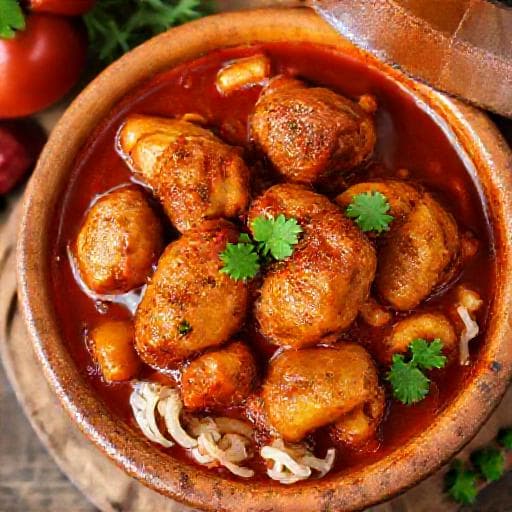 पारंपरिक सावजी चिकन करी