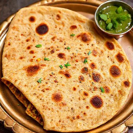 मसाला खिचड़ी पराठा