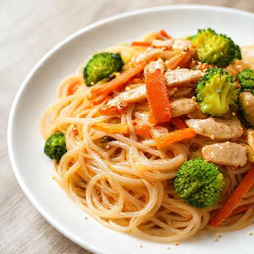 त्वरित जापचे (Quick Japchae)