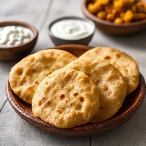 पारंपरिक कुट्टू की पूरी