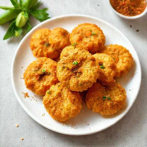 झटपट खीरे के पकौड़े