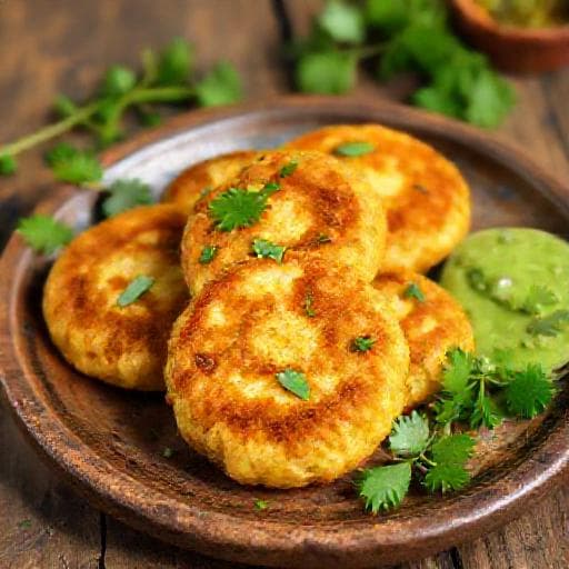 पारंपरिक कच्चे केले के कटलेट