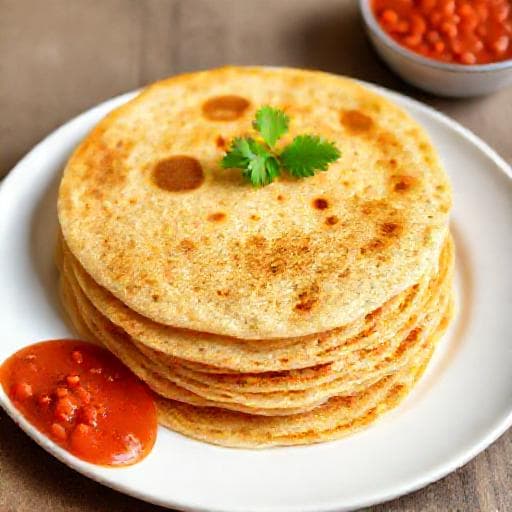 झटपट रवा सेट डोसा