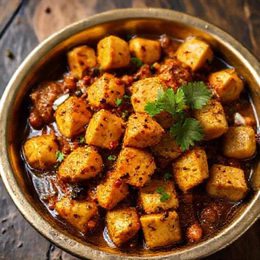 पारंपरिक अचारी पनीर