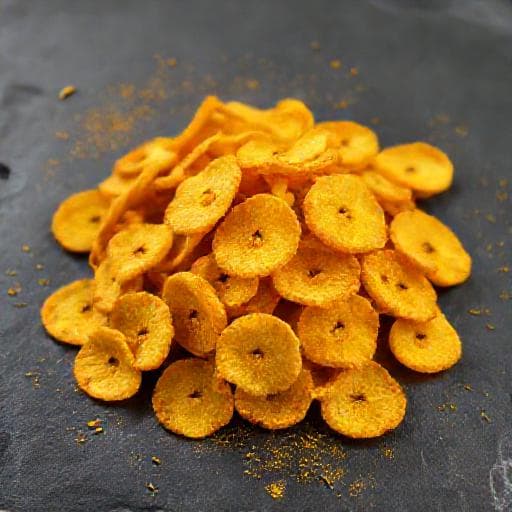 हल्दी केला चिप्स