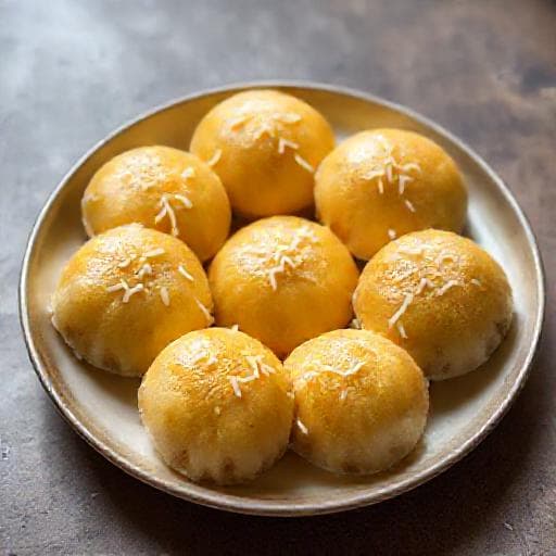 झटपट इलायप्पम (बिना केले के पत्ते)