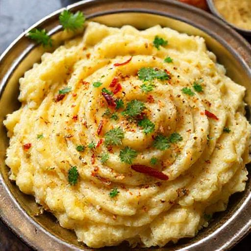 लहसुनी आलू पिटिका