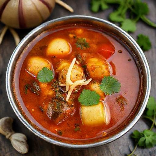 मसाला गुन्द्रुक सूप