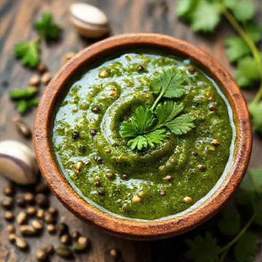 पारंपरिक भांग की चटनी