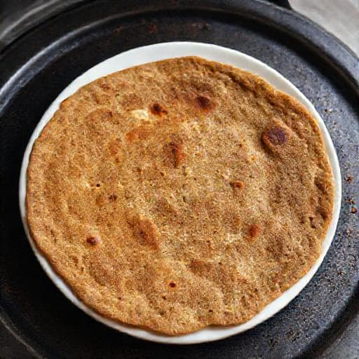 झटपट मंडुआ रोटी (तवे पर)