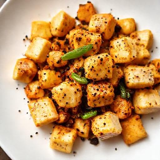 झटपट पनीर काली मिर्च