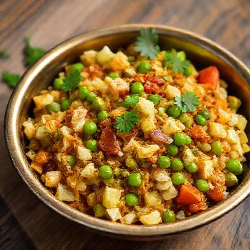 पारंपरिक पत्ता गोभी मटर