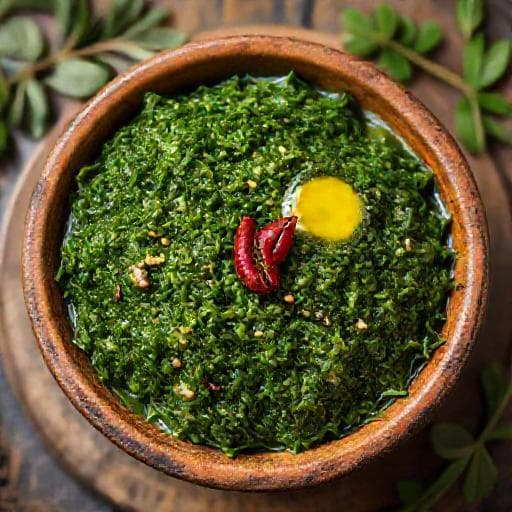 पारंपरिक बथुआ साग
