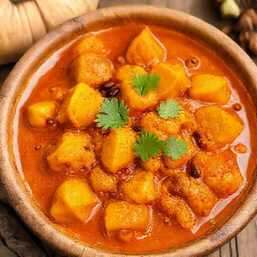 पारंपरिक काशीफल की सब्जी