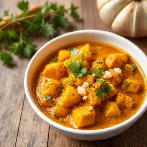 झटपट काशीफल की सब्जी