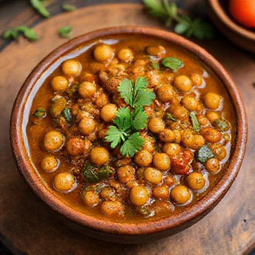 पारंपरिक मेथी चना