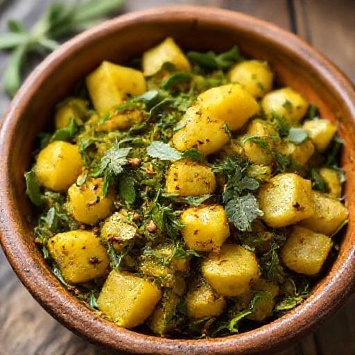 पारंपरिक मेथी आलू