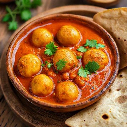पारंपरिक बेसन की सब्जी