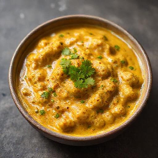 झटपट बेसन की सब्जी (बिना तले)
