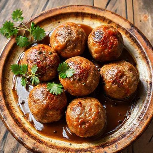 Класически печени кюфтета на фурна
