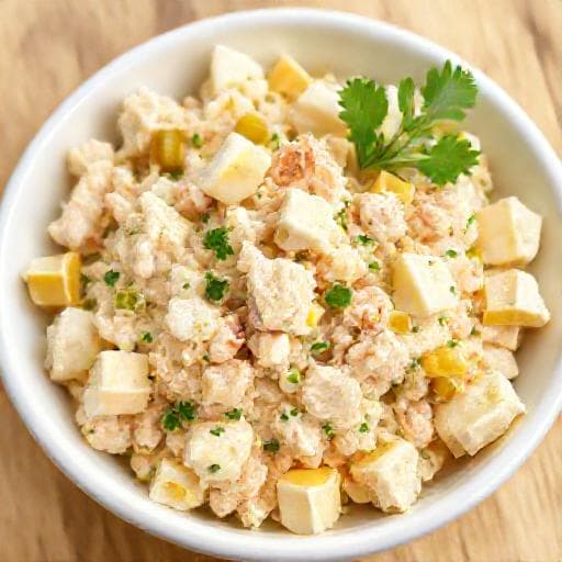 Класическа салата с риба тон
