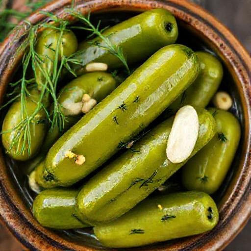 Класически кисели краставички