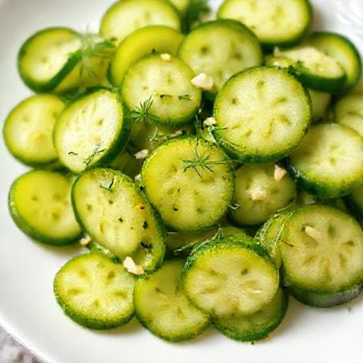 Бързи кисели краставички (за 1 ден)
