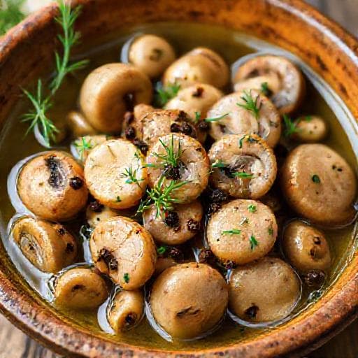 Класически мариновани гъби