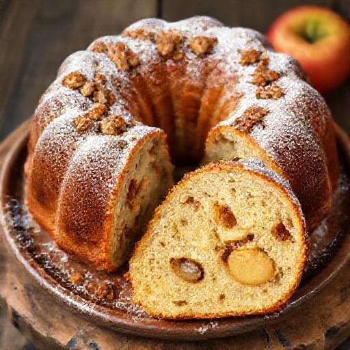 Класически кекс с ябълки
