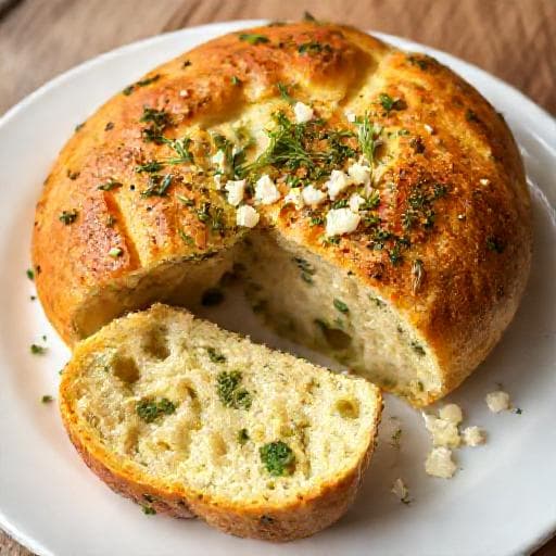 Погача със сирене и билки
