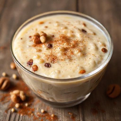 Ашуре с Ориз и Мляко (Регионална вариация)