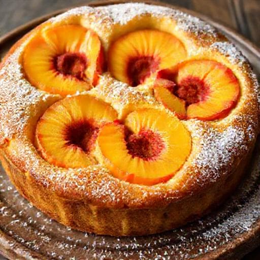 Класически сладкиш с праскови
