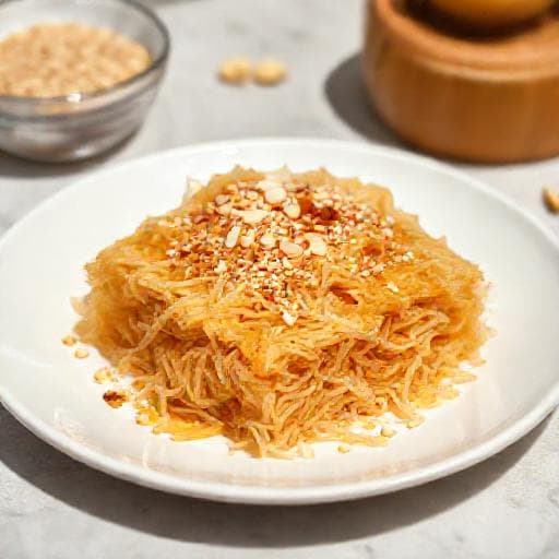 Бърз Кадаиф с готови кори