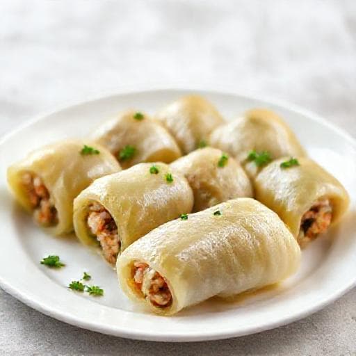 Бързи сарми с кисело зеле и ориз