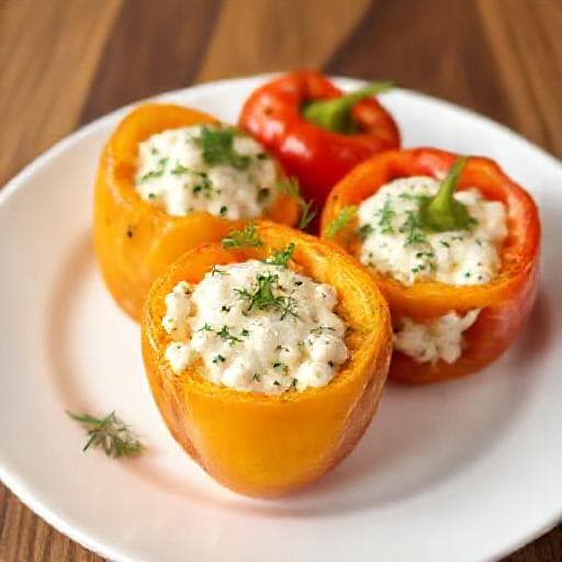 Бързи Чушки Бюрек с Извара
