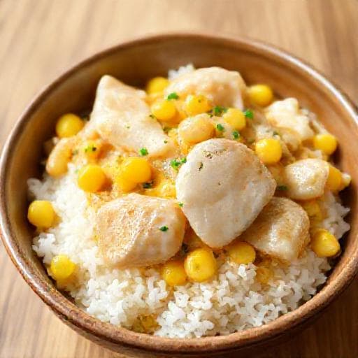 经典粟米魚柳飯