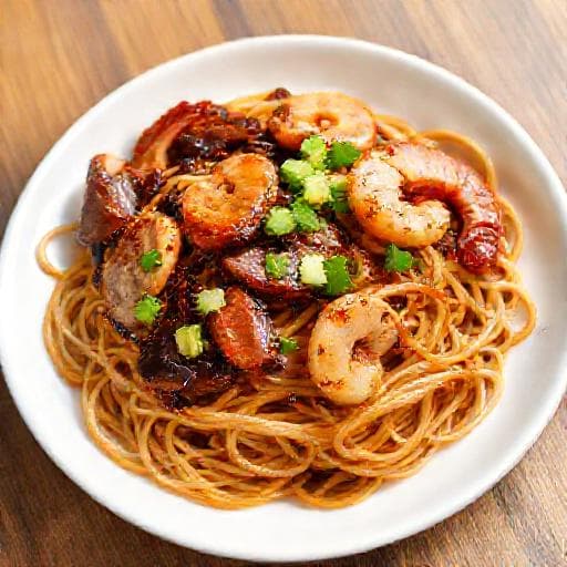 经典豉油皇炒麵