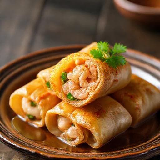 經典鮮蝦腐皮卷