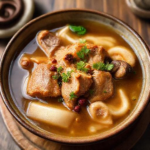 药膳排骨酥汤