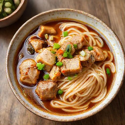 简易版猪肉炖粉条