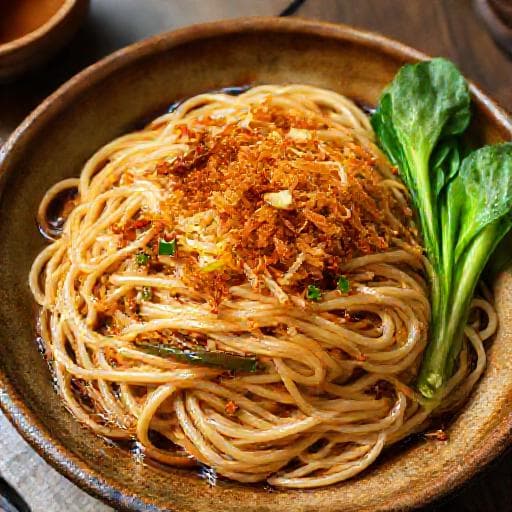 上海風情蔥油拌麵