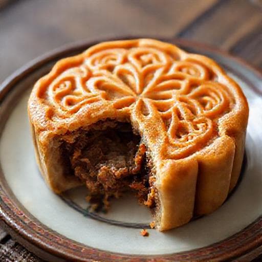 苏式鲜肉月饼