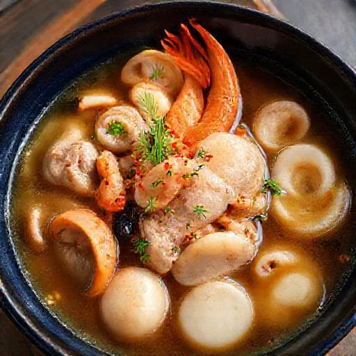 海鲜福鼎肉片